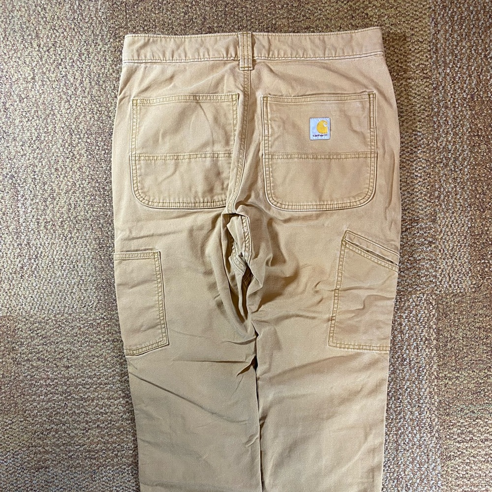 Carhartt double knee tan carpenter pants